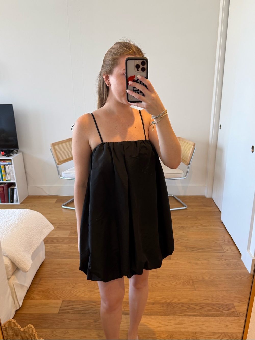 Old Navy taffeta bubble dress